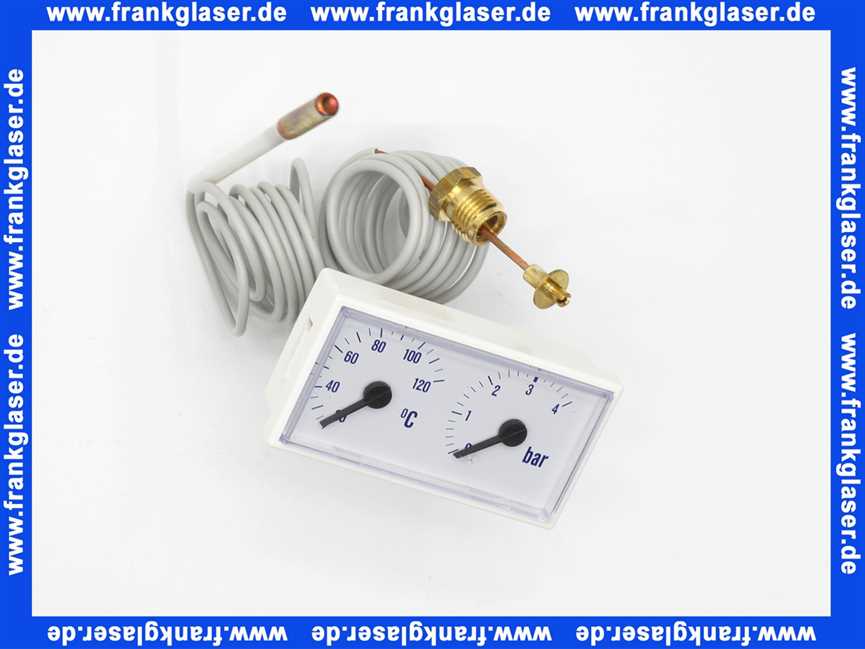 7099105 Sieger Thermomanometer f U122/124 für GB122, U11x/12x