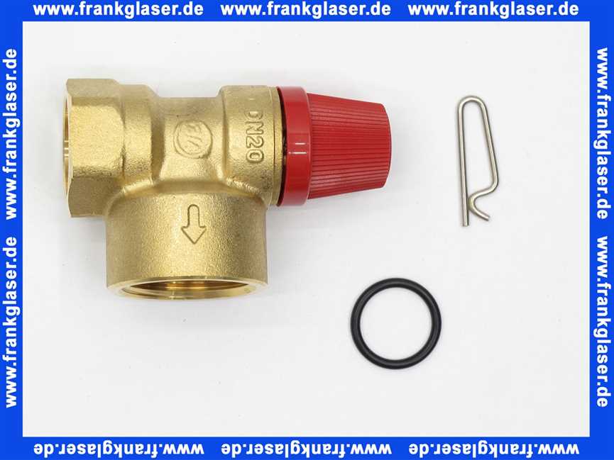 7099949 Sieger Sicherheitsventil 3,0 bar steckbar für BK16W-62,-95, ZBR 65,98-2..