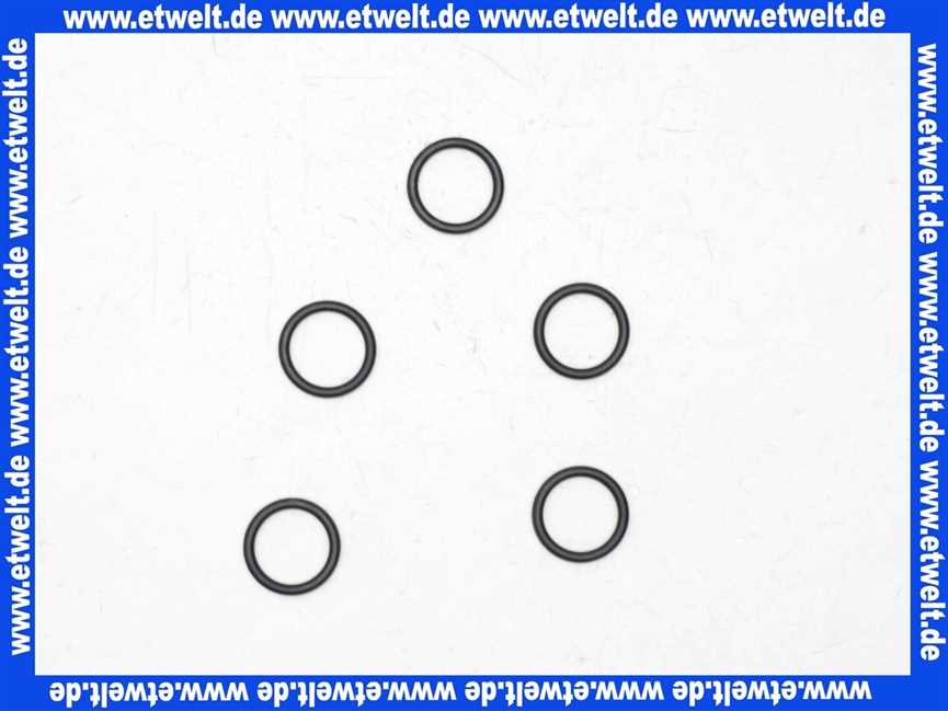 7101644 Sieger O-Ring Set 18x3 a 5St für GB022, GB152