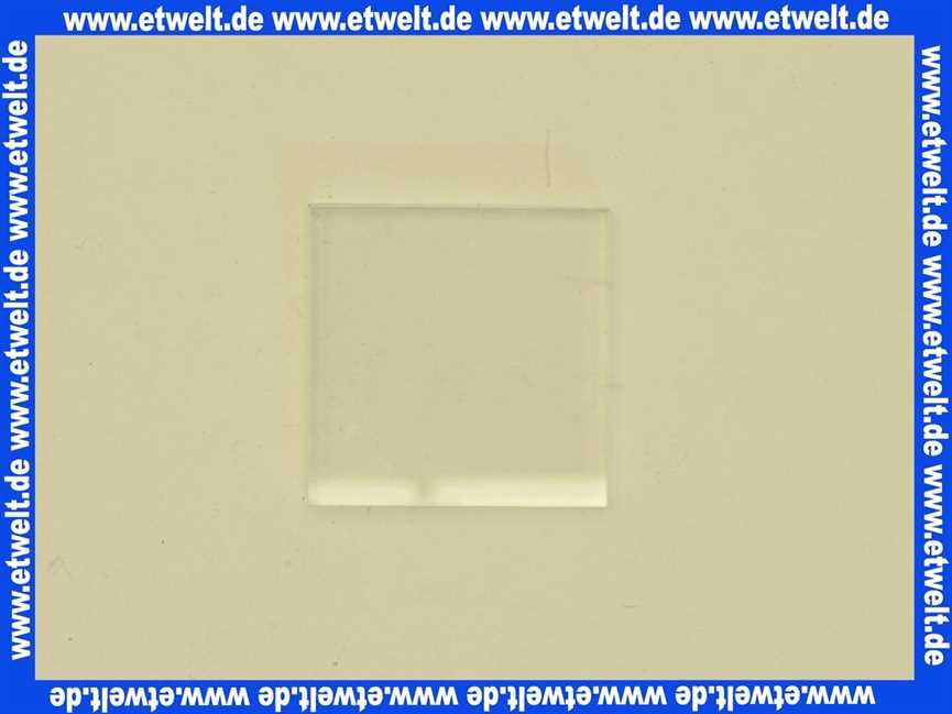 7747021876 Sieger Glasscheibe 30x30x3,3 für KBR 120...280-3 A, MKB 240...560-3 A