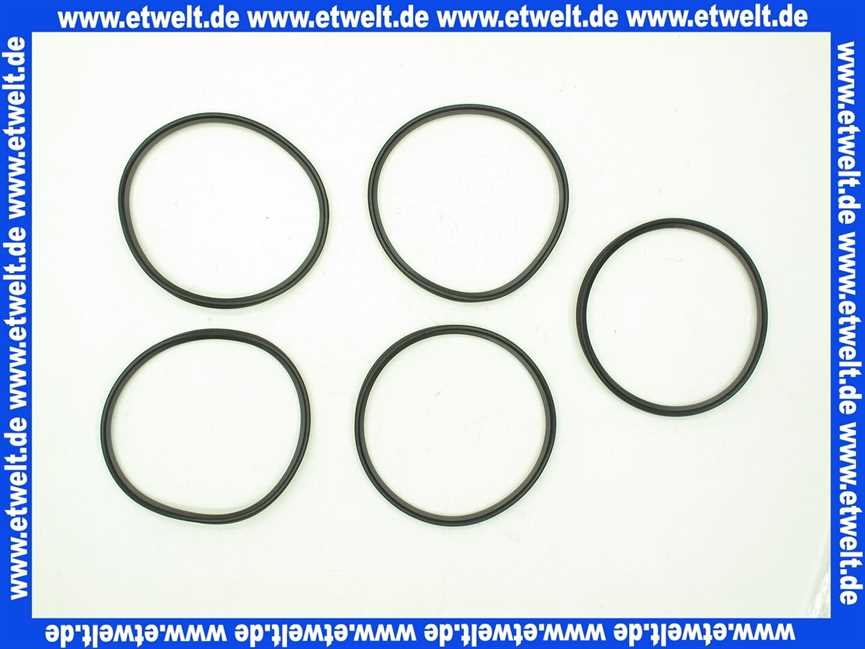 87092004 Sieger T-Profildichtung DN125 schwarz (5x)