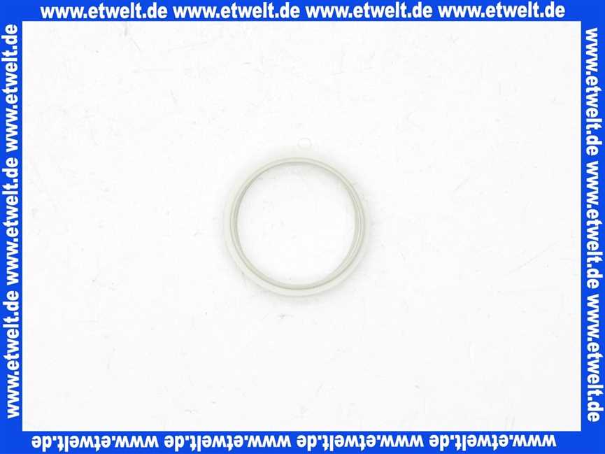 Keildichtung konzentrischer PVC Ring 1 1/4 Zoll hart grau zu Sifon