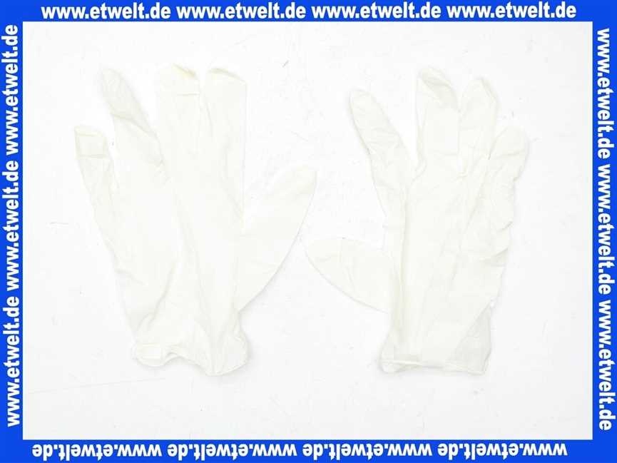 Latexhandschuh ungepudert Grösse XL Box a 100 Stück rechts und kinks passend