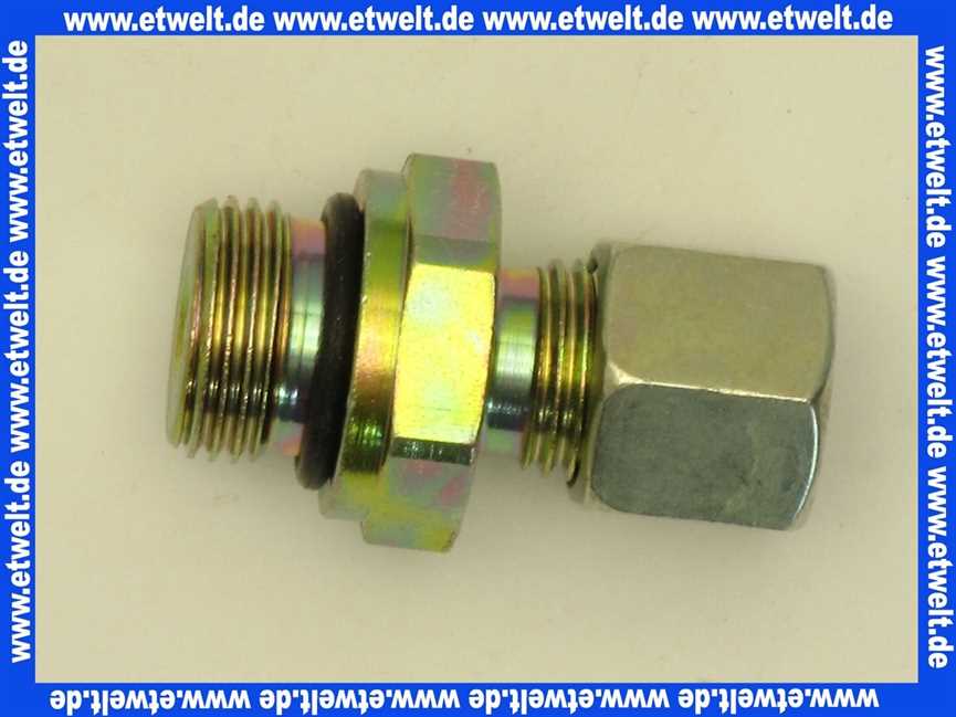 3203802 Stopfbuchs-Verschraubung SBV 3/8 Zoll X 8 mm