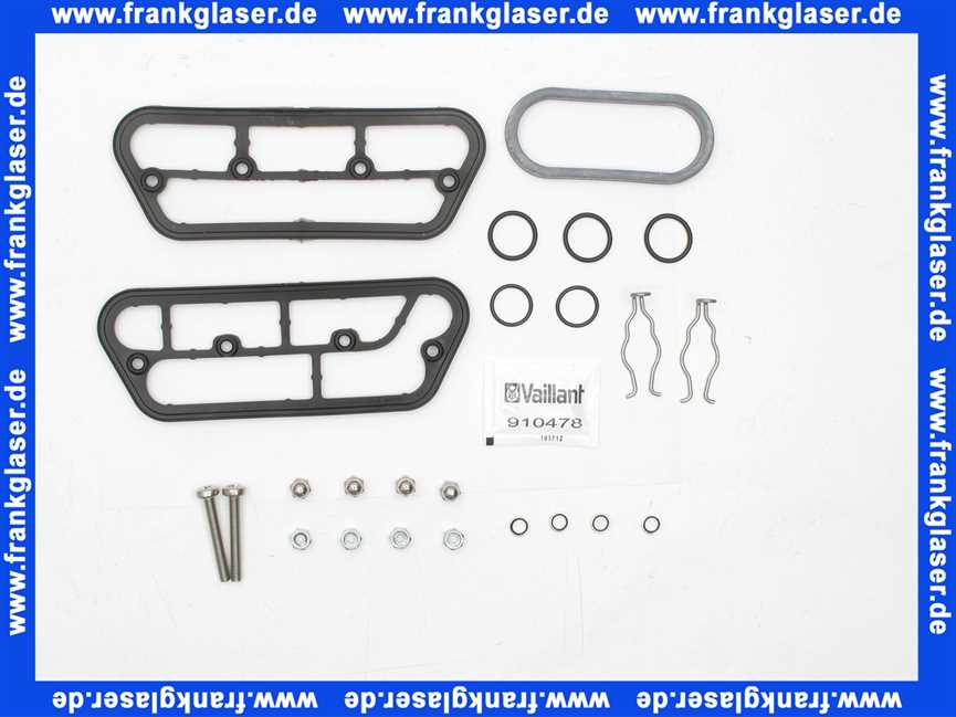 Vaillant Dichtungssatz, seitlich (li/re) 0020133788