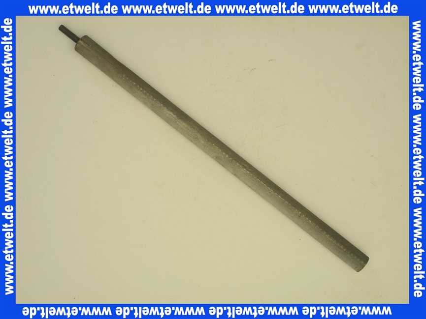 Vaillant Anode Opferanode Magnesiumanode Schutzanode (M8x22x420, SW13) 285889