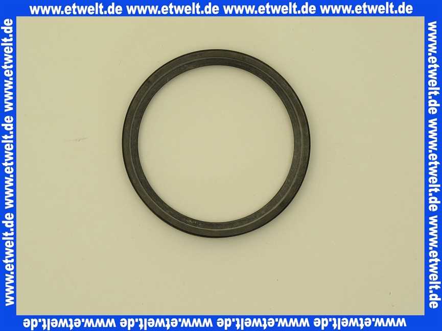 Vaillant Dichtung, Lippendichtring DN 60 EPDM 981233