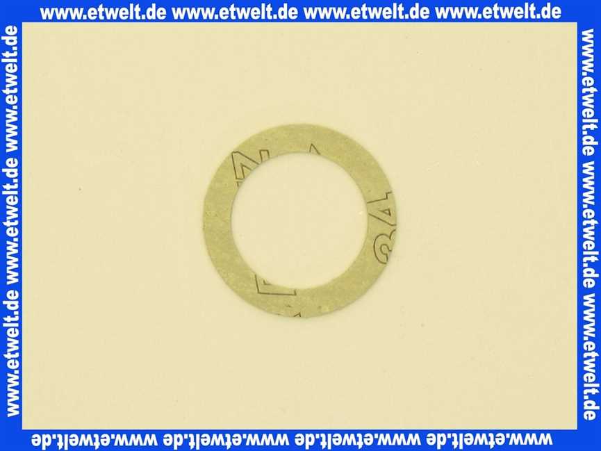 Dichtungsring 30,5x21,5x1,5 mm, AFM34/2, DIN-DVGW nach DIN 3535 Teil6 FA, Elastomerleitlinienfreigabe, DVGW-W270, DIN 30653 (vormals VP 401, HTB), WRAS