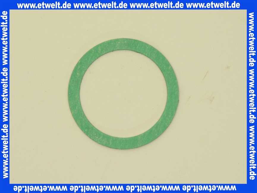 Dichtungsring 52x42x1,5 mm, AFM34/2, DIN-DVGW nach DIN 3535 Teil6 FA, Elastomerleitlinienfreigabe, DVGW-W270, DIN 30653 (vormals VP 401, HTB), WRAS