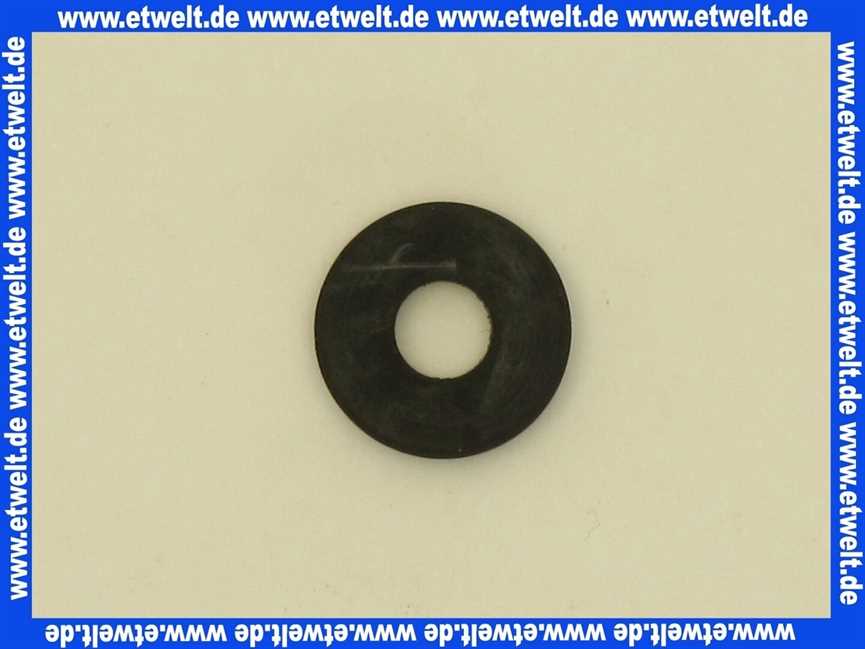 Dichtungsring 15x6x4 mm, Gummi, EPDM für Trinkwasser zertifiziert nach Elastomerleitlinie (ELL), 70°Sh.A, o.Einlage, schwarz