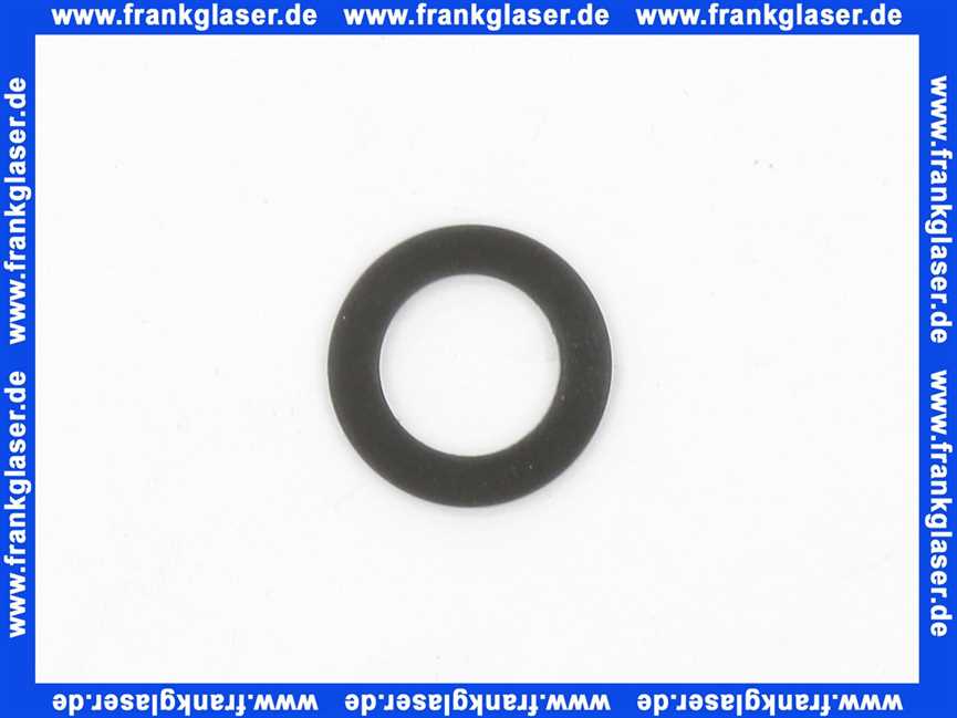 Dichtungsring 18x12x2 mm, Gummi, EPDM für Trinkwasser zertifiziert nach Elastomerleitlinie (ELL), 70°Sh.A, o.Einlage, schwarz