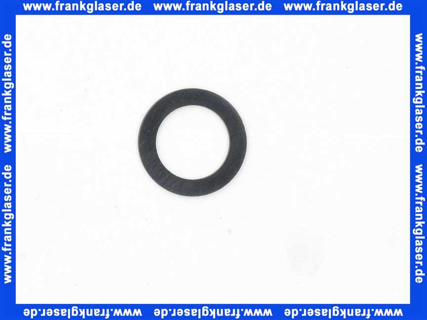 Dichtungsring 30x21x2 mm, Gummi, EPDM für Trinkwasser zertifiziert nach Elastomerleitlinie (ELL), 70°Sh.A, o.Einlage, schwarz