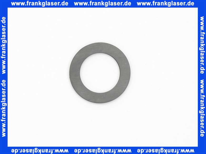 Dichtungsring 38x25x3 mm, Gummi, EPDM für Trinkwasser zertifiziert nach KTW-BWGL, EN 681-1, 70°Sh.A, o.Einlage, schwarz