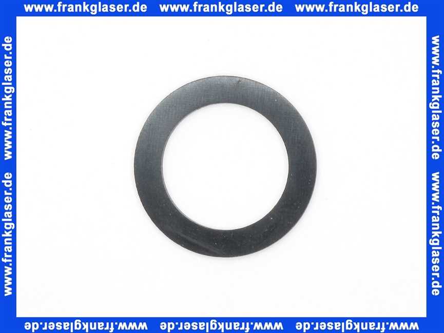 Dichtungsring 38x27x2 mm, Gummi, EPDM für Trinkwasser zertifiziert nach Elastomerleitlinie (ELL), 70°Sh.A, o.Einlage, schwarz