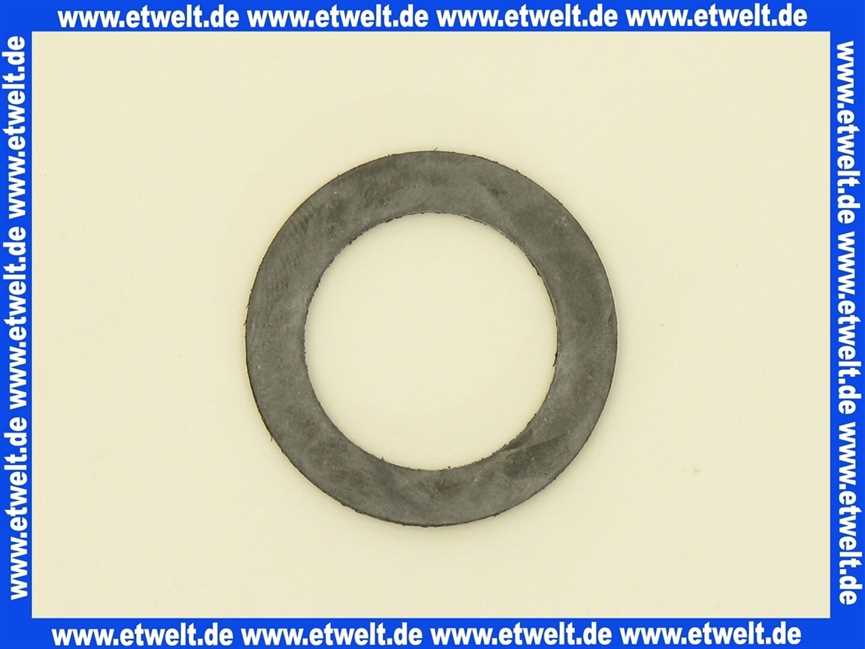 Dichtungsring 21x11x1,5 mm, Gummi, NBR für Gas, DIN-DVGW, 80°Sh.A, o.Einlage, schwarz