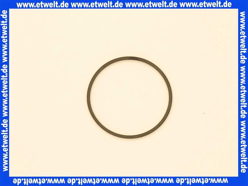 104313  Viega Dichtung 9953 OE in 50,2x54x2,5mm Gummi schwarz