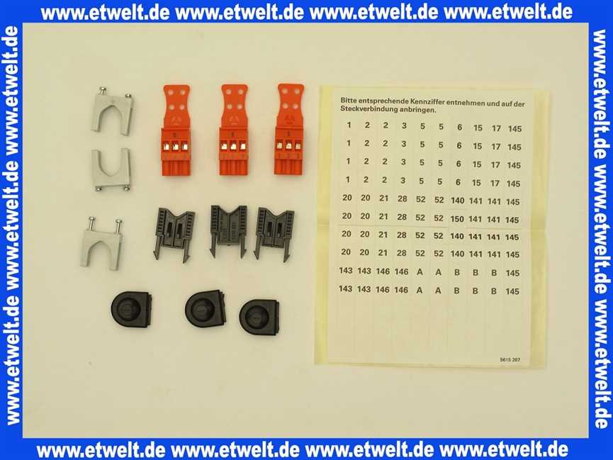 7415058 Viessmann Steckverbinder für Sensoren. Rast 5-Sysremstecker, 3 polig, 3 Stück