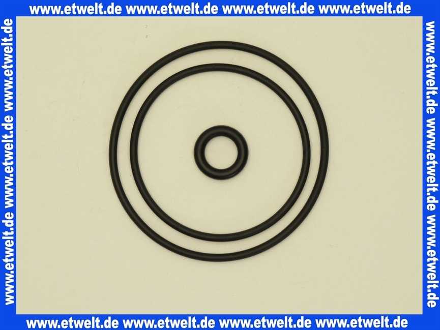 7008433 Viessmann Dichtungsringe (Satz) Mischerrohr NW40 Mischerrohe DN 40