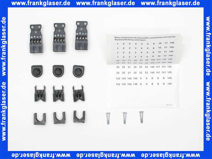 7415057 Viessmann Steckverbinder für Mischer-Motor Rast 5-Systemstecker, 4-polig