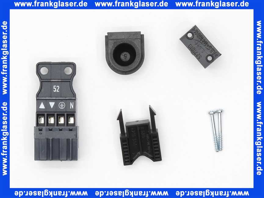 7415057 Viessmann Steckverbinder für Mischer-Motor Rast 5-Systemstecker, 4-polig 1 Stück