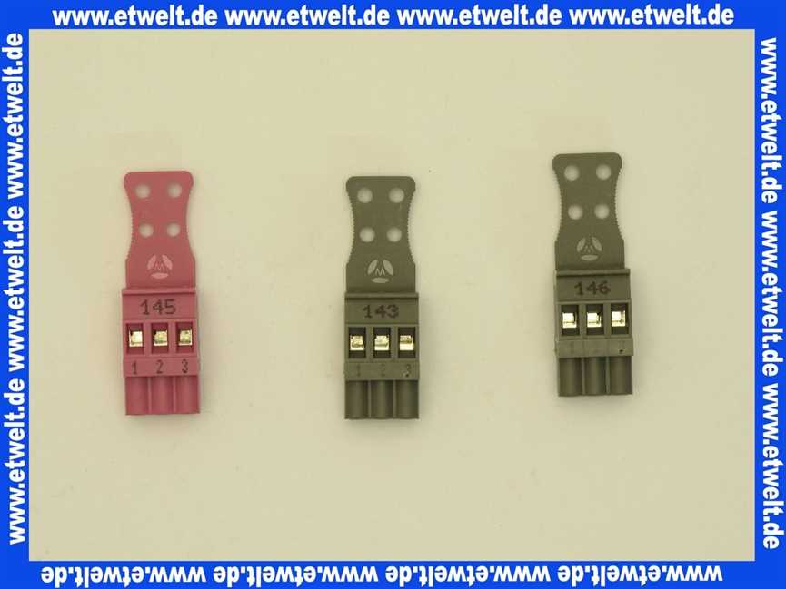 7817231 Viessmann Stecker Nr.143, 145, 146