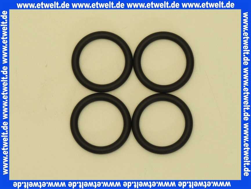 7819604 Viessmann O-Ringe (4 Stck) 17,2 x 3