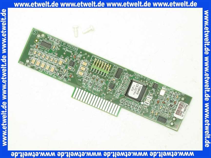 7823417 Viessmann CPU-Leiterplatte Dekamtik-HK1