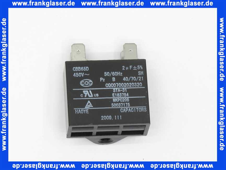 7834614 Viessmann Kondensator 2µF