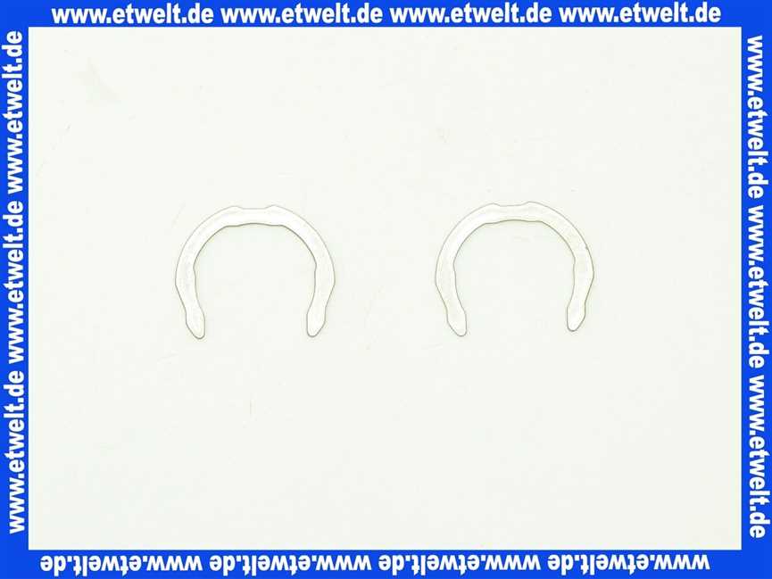 7839580 Viessmann Halteclip 19.6 Wellrohr - 2er Set