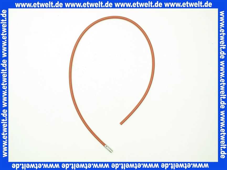 11111157392 Weishaupt Zündkabel 815 mm