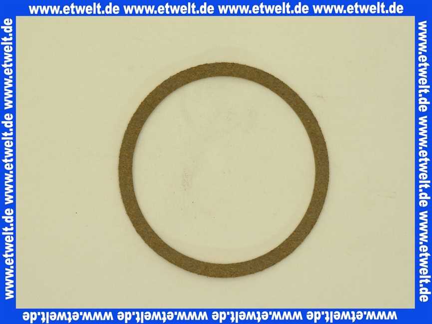 15132785097 Weishaupt Dichtung 70 x 80 x 2 Gummikork TS1028-NBR braun, DVGW