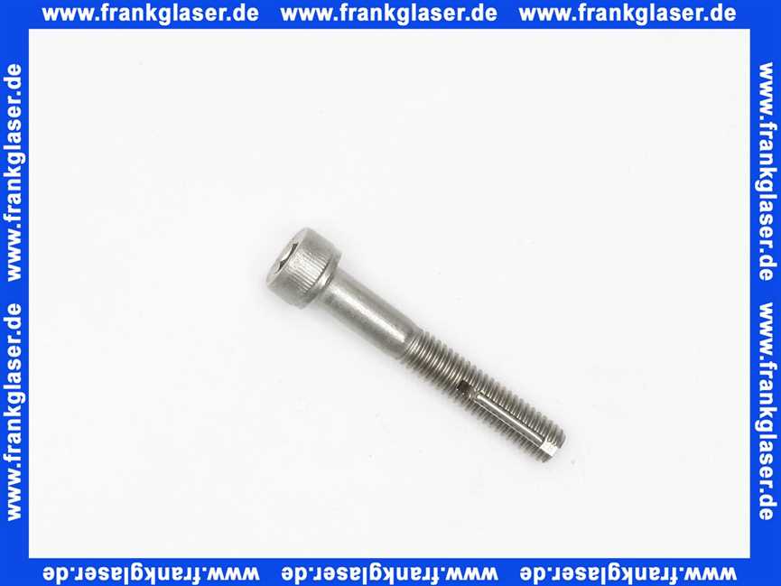 21750414137 Weishaupt Schraube M6 x 40 DIN 912 A2