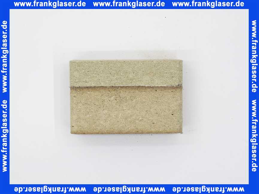 40111001217 Weishaupt Isolierung 114 X 48X 75 Reinigungsflansch WTU PYROSTOP,