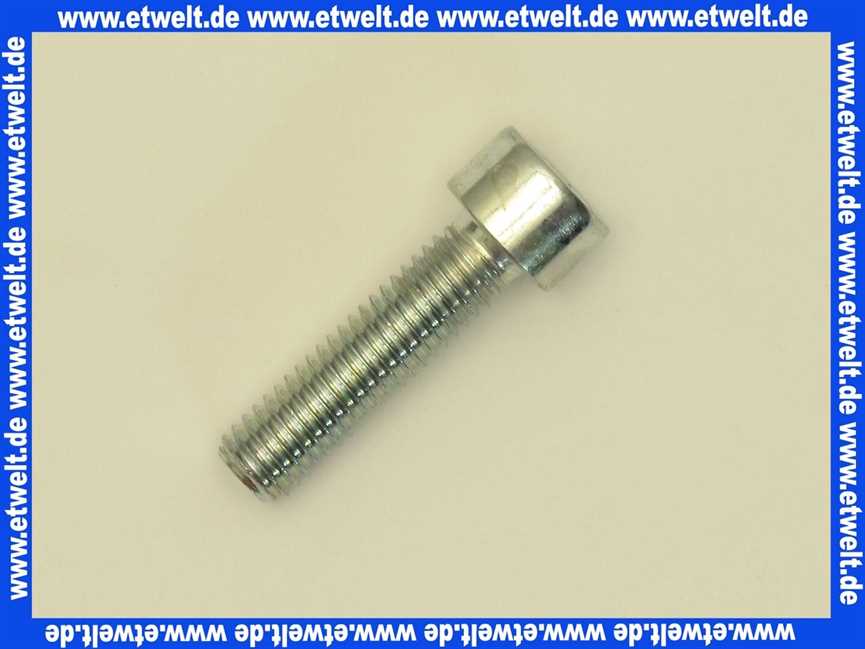 402560 Weishaupt Schraube M8 x 30 LH DIN 912 8.8 Linksgewinde