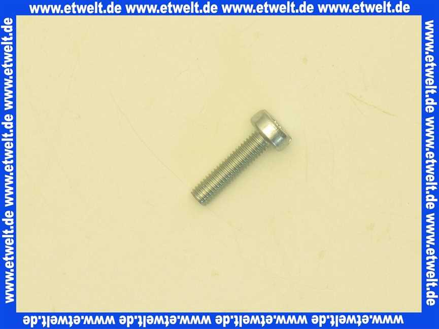 409246 Weishaupt Schraube M5 x 20 Kombi-Torx-Plus metrisches Gewinde, Werkstoff 5.8