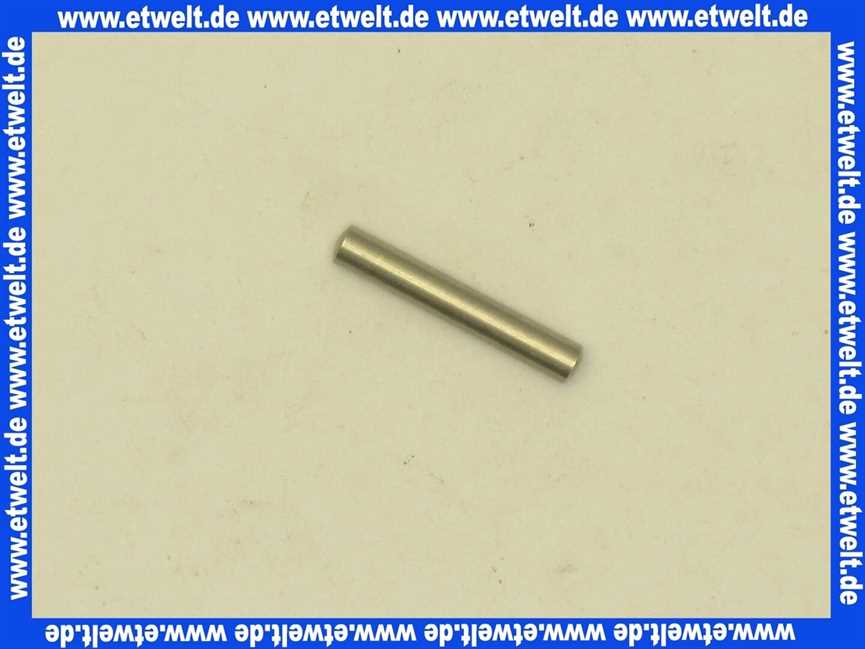 423427 Weishaupt Zylinderstift 3,0 M6 x 20 mm, DIN 6325