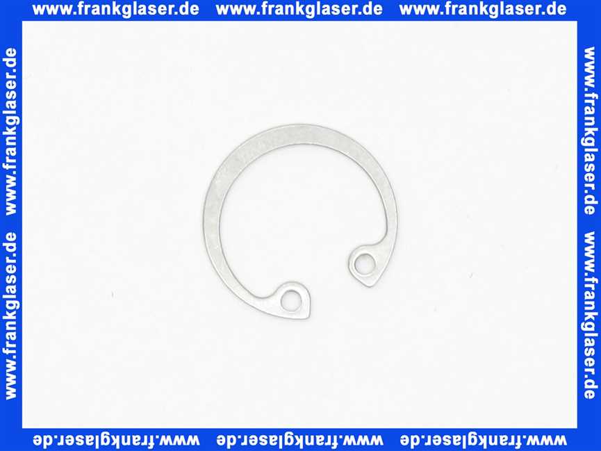 435467 Weishaupt Sicherungsring DIN 472 J 20 x 1,0 Edelstahl A2