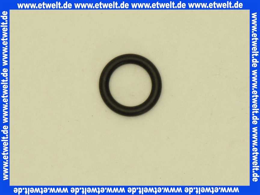 Weishaupt O-Ring Dichtung 8,5 x 2 NBR70 DIN ISO 3601 Perbunan schwarz 445105