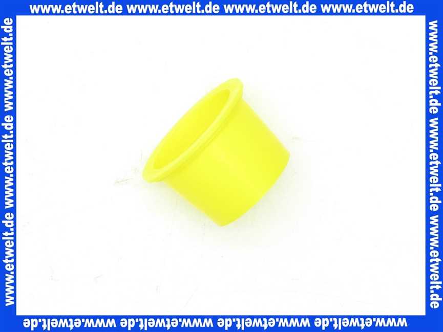 446073 Weishaupt Stopfen     U 20  GPN 610 gelb