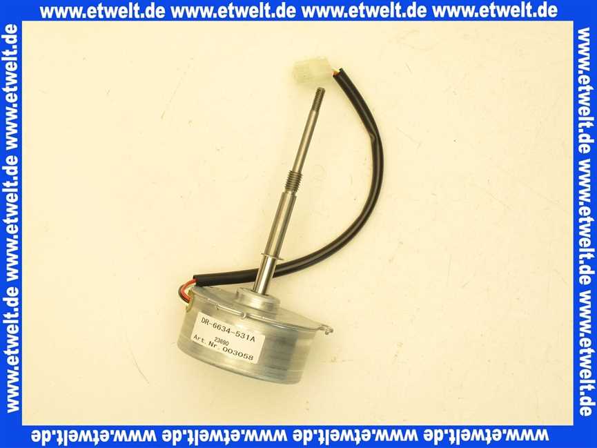 46101130207 Weishaupt Gebläse-Motor mit Steckerkabel WTC-OW 15-A