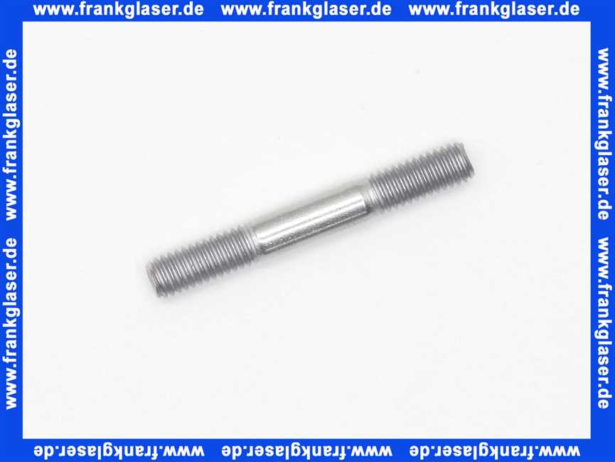 471230 Weishaupt Stiftschraube Stehbolzen 6 x 30 A3K DIN 949-B MFS-10.9