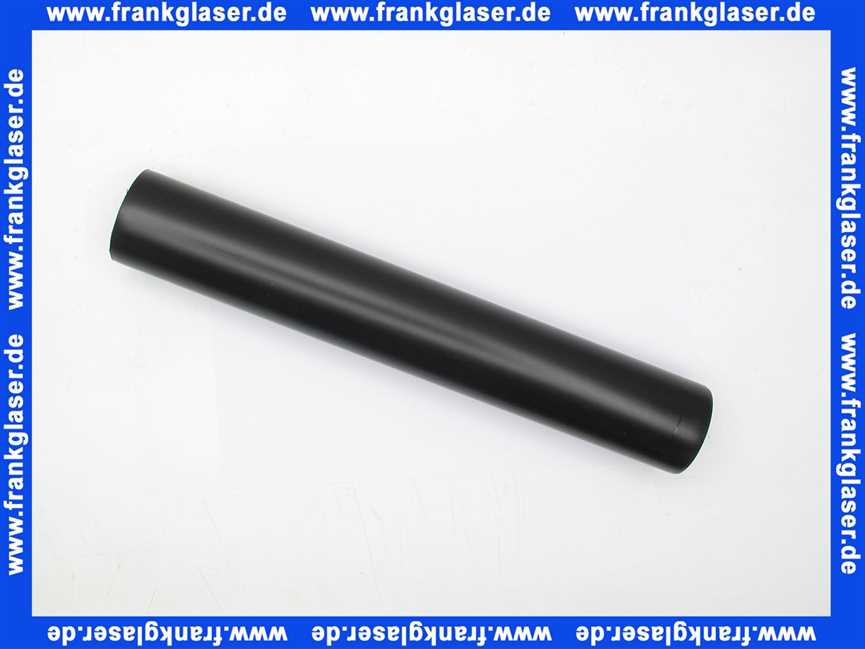 669200 Weishaupt Abgas Mündungsrohr DN 80 0,5 m UV-beständig, PP schwarz