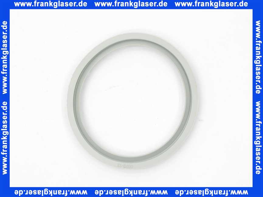 669369 Weishaupt Dichtung DN70 EPDM für Abgaskanal