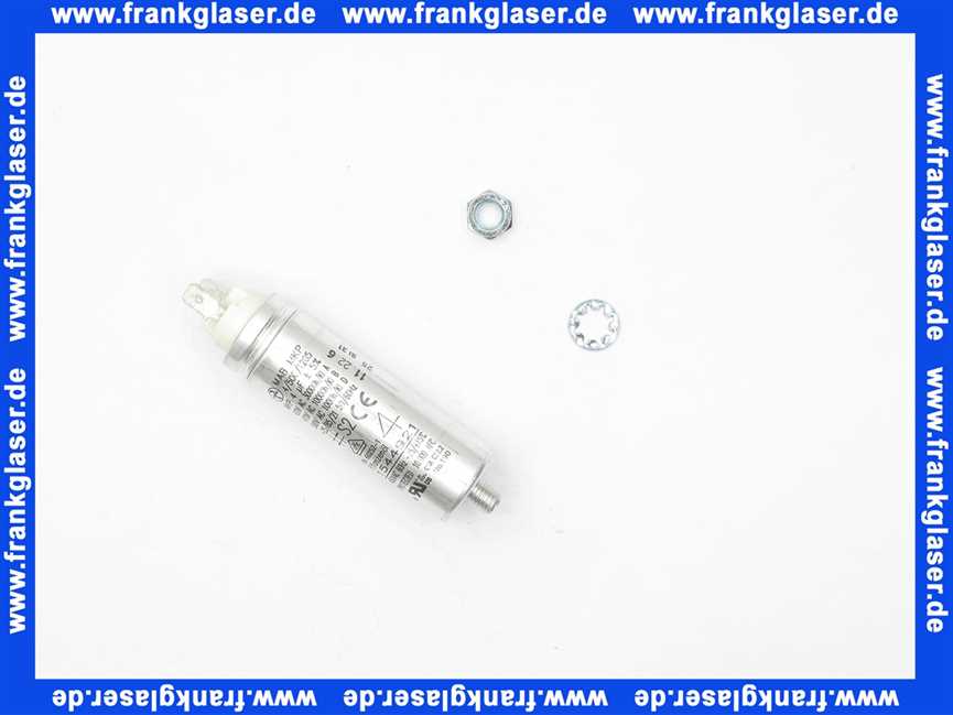 713028 Weishaupt Kondensator MP 4 uF 400V,AC,DB HPFMS