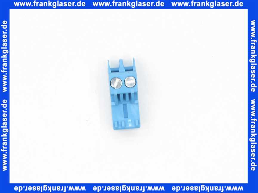 716279 Weishaupt Stecker eBUS 2-polig lichtblau Rast 5 K59 PA6 V2