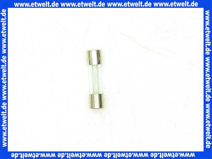 Weishaupt Feinsicherung 5x20 1,25A (1250mA) träge  760349