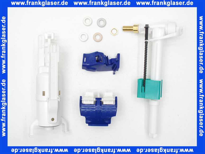 Wisa Renovierungs-Set Modernisierungs-Set zu UP Spülkasten XT (2 Mengen Spülung)