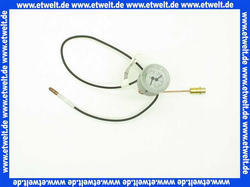 207060399 Wolf Thermomanometer für Hydraulikg.,