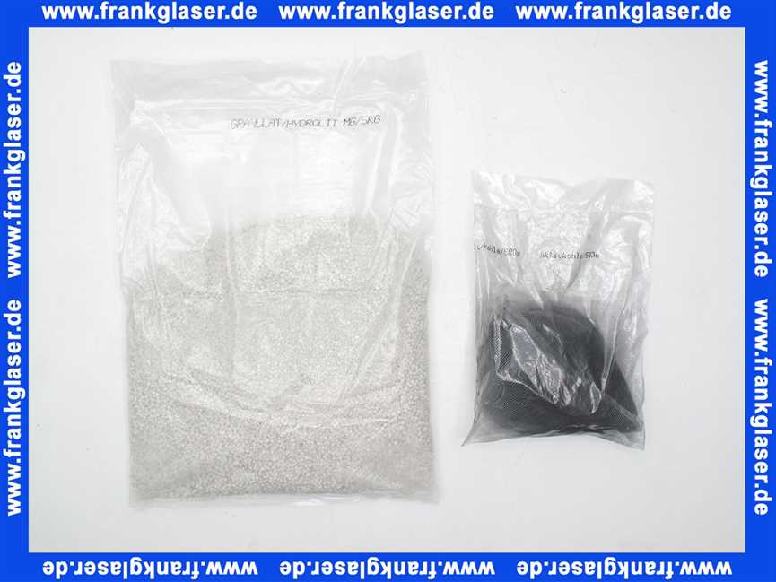 2483972 Wolf Granulat Nachfüllpack Satz bestehend aus 5kg Granulat und 0,5kg Aktivkohle