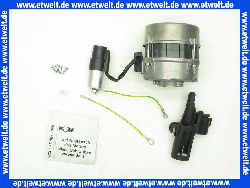 Wolf Motor f.Ölpumpe für COB,  248518199